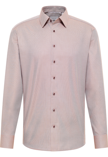 ETERNA Hemd Dobbydesign Langarm