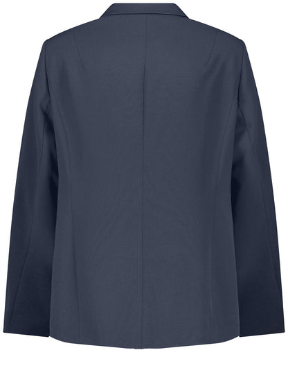 SAMOON Klassischer Blazer mit Paspeltaschen