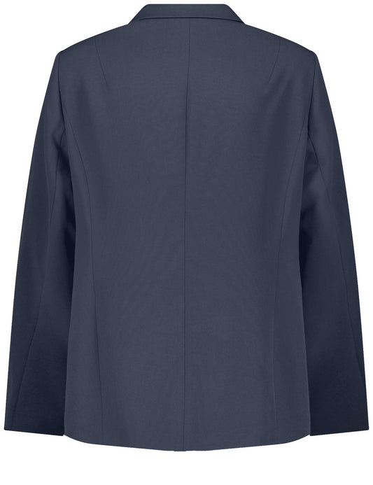 SAMOON Klassischer Blazer mit Paspeltaschen