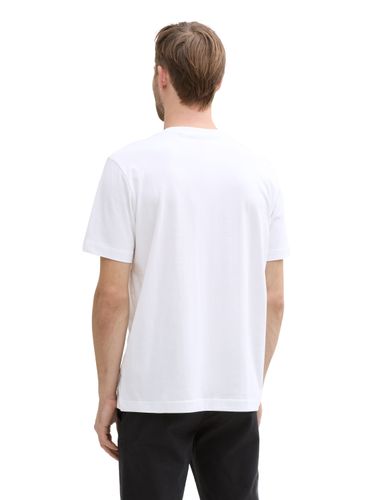 TOM TAILOR T-Shirt aus Baumwolle mit Logo-Print