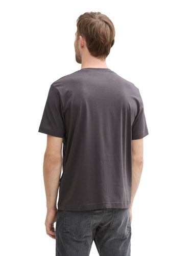 TOM TAILOR T-Shirt aus Baumwolle mit Logo-Print