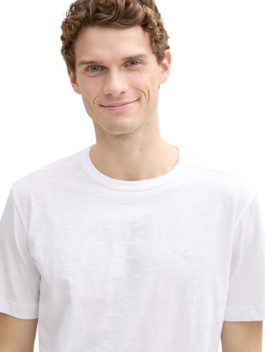 TOM TAILOR Basic T-Shirt aus Baumwolle
