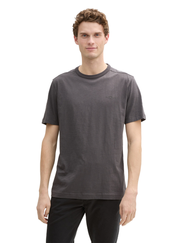 Basic T-Shirt aus Baumwolle