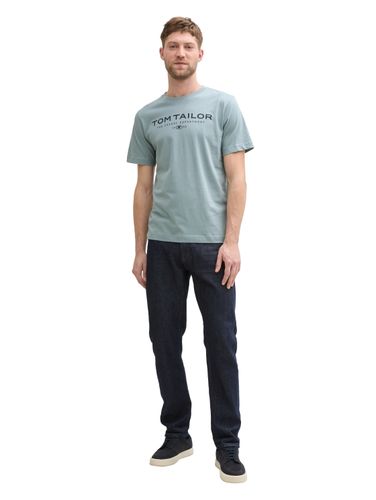 TOM TAILOR T-Shirt aus Baumwolle mit Logo-Print