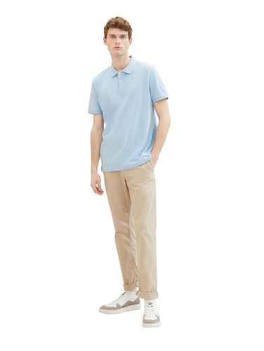 TOM TAILOR Piqué Poloshirt aus Baumwolle