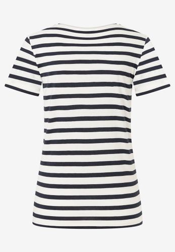 MORE & MORE Streifenshirt mit Paillettenschrift Frühjahrs-Kollektion