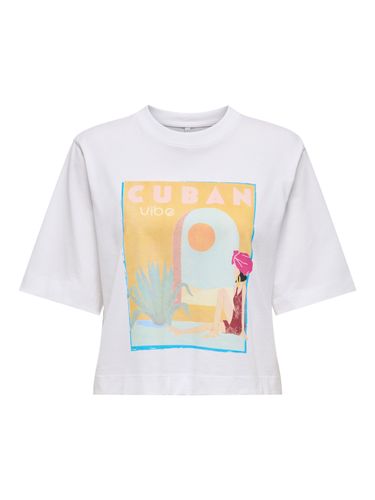 ONLY ONLVEGA LIFE S/S VIBE TOP BOX PRI JRS M