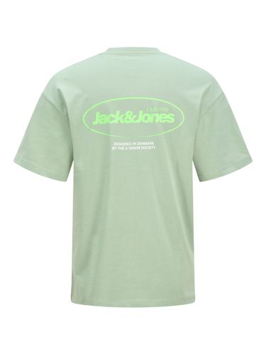 JACK & JONES JJEBRADLEY GRAPHIC TEE SS O-NECK SN PLS