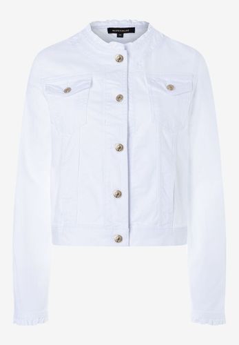Jeansjacke mit Rüschen  weiß  Sommer-Kollektion
