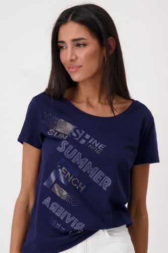 MONARI T-Shirt, navy blue