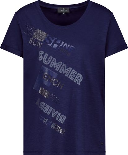 MONARI T-Shirt, navy blue
