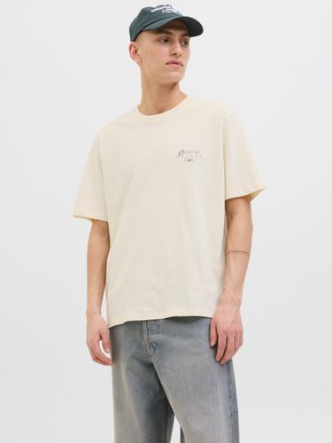JACK & JONES JORALMERIA WORLD TEE SS CREW NECK XL
