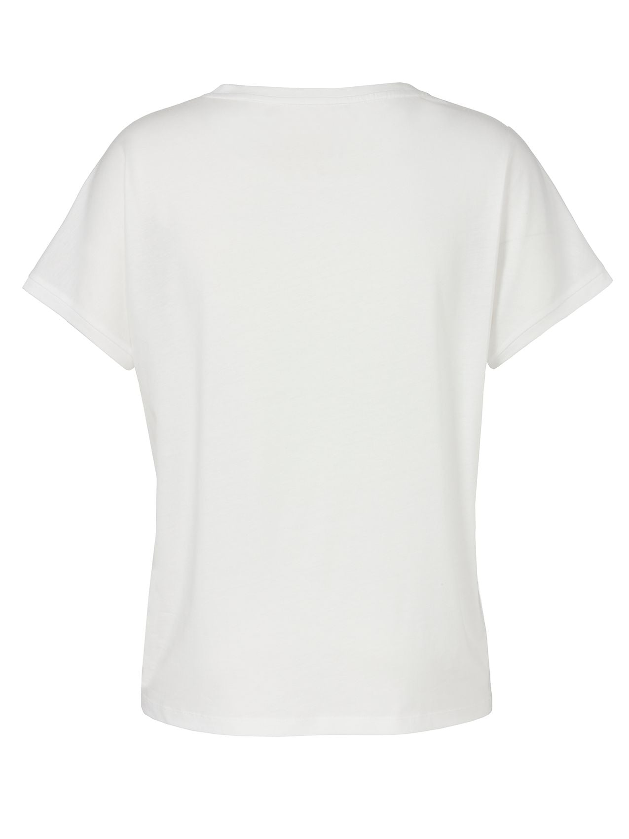 T-Shirt Rundhals 1/2 Arm Motiv Pailletten