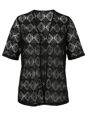 Jacke Offen 1/2 Arm Spitze