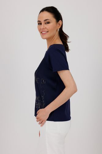 MONARI T-Shirt, navy blue