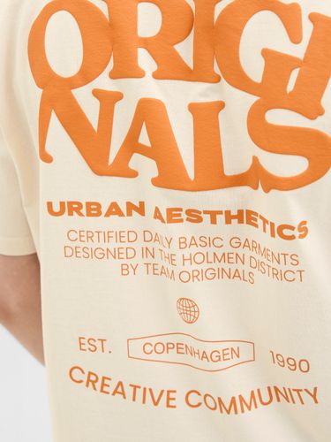 JACK & JONES JORTAVIRA TYPE BACK TEESS CREW NECK OC25