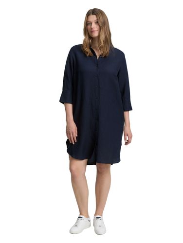 TOM TAILOR Plus Size - Blusenkleid mit Leinenanteil