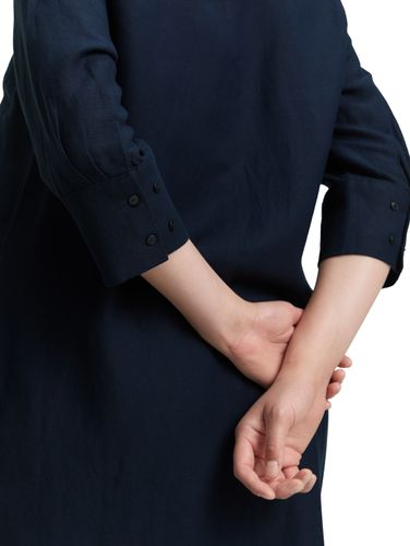 TOM TAILOR Plus Size - Blusenkleid mit Leinenanteil