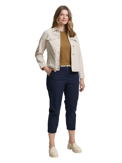 TOM TAILOR Plus Size - Slim Chino Hose mit Gürtel