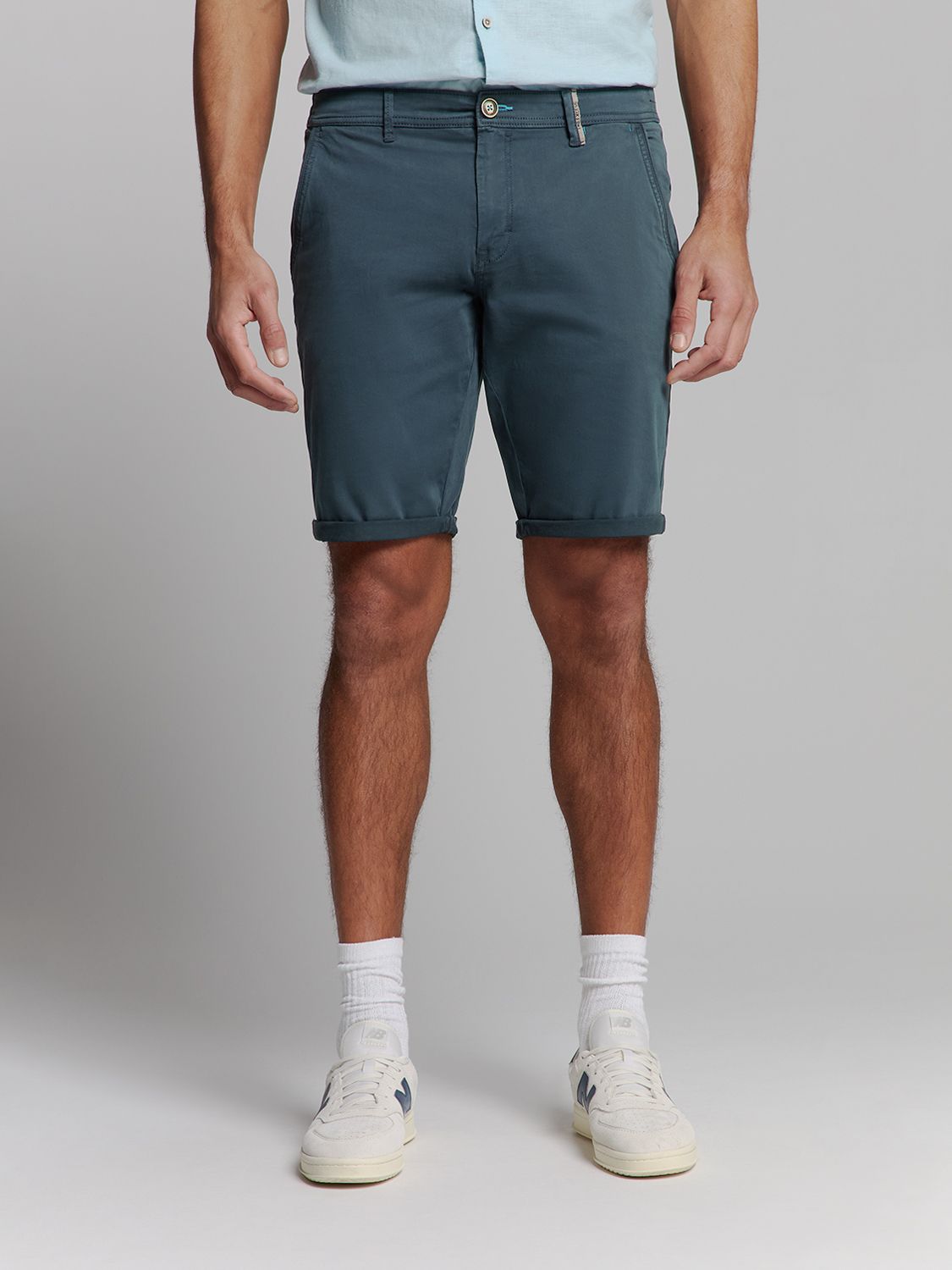 NO EXCESS Short Chino Garment Dyed Twill Stretch