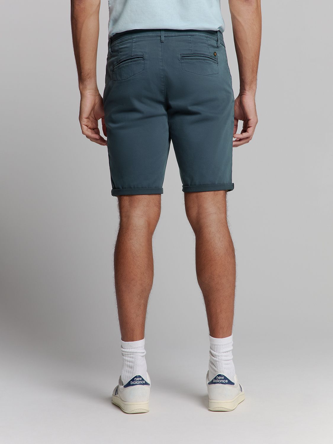 NO EXCESS Short Chino Garment Dyed Twill Stretch
