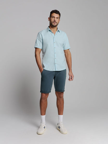 NO EXCESS Short Chino Garment Dyed Twill Stretch
