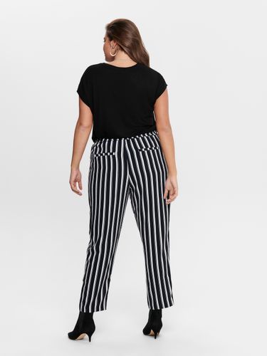 ONLY CARMAKOMA CARFLAKE LIFE S/S MIX TOP JRS NOOS