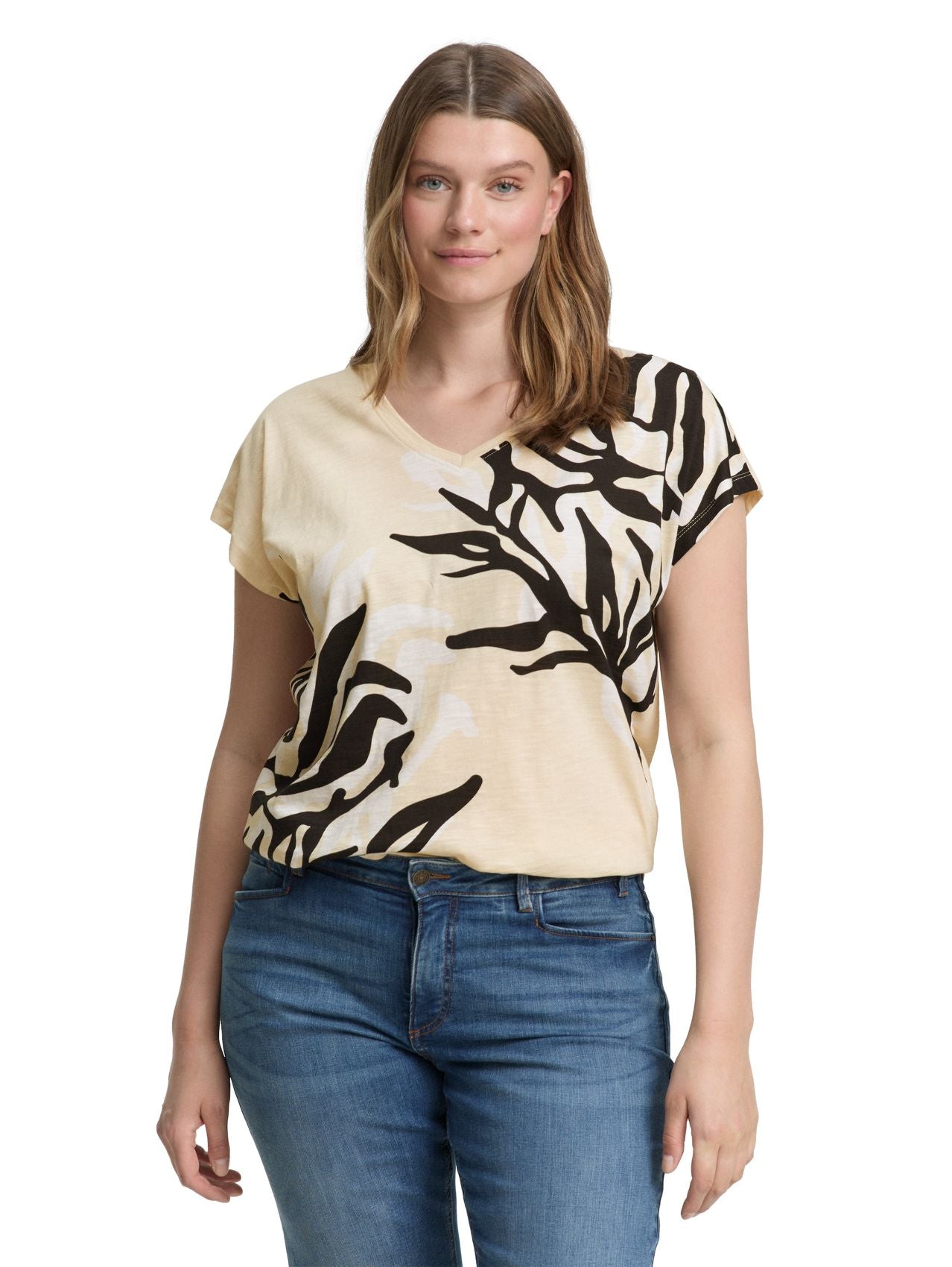 Plus Size - T-Shirt mit Print