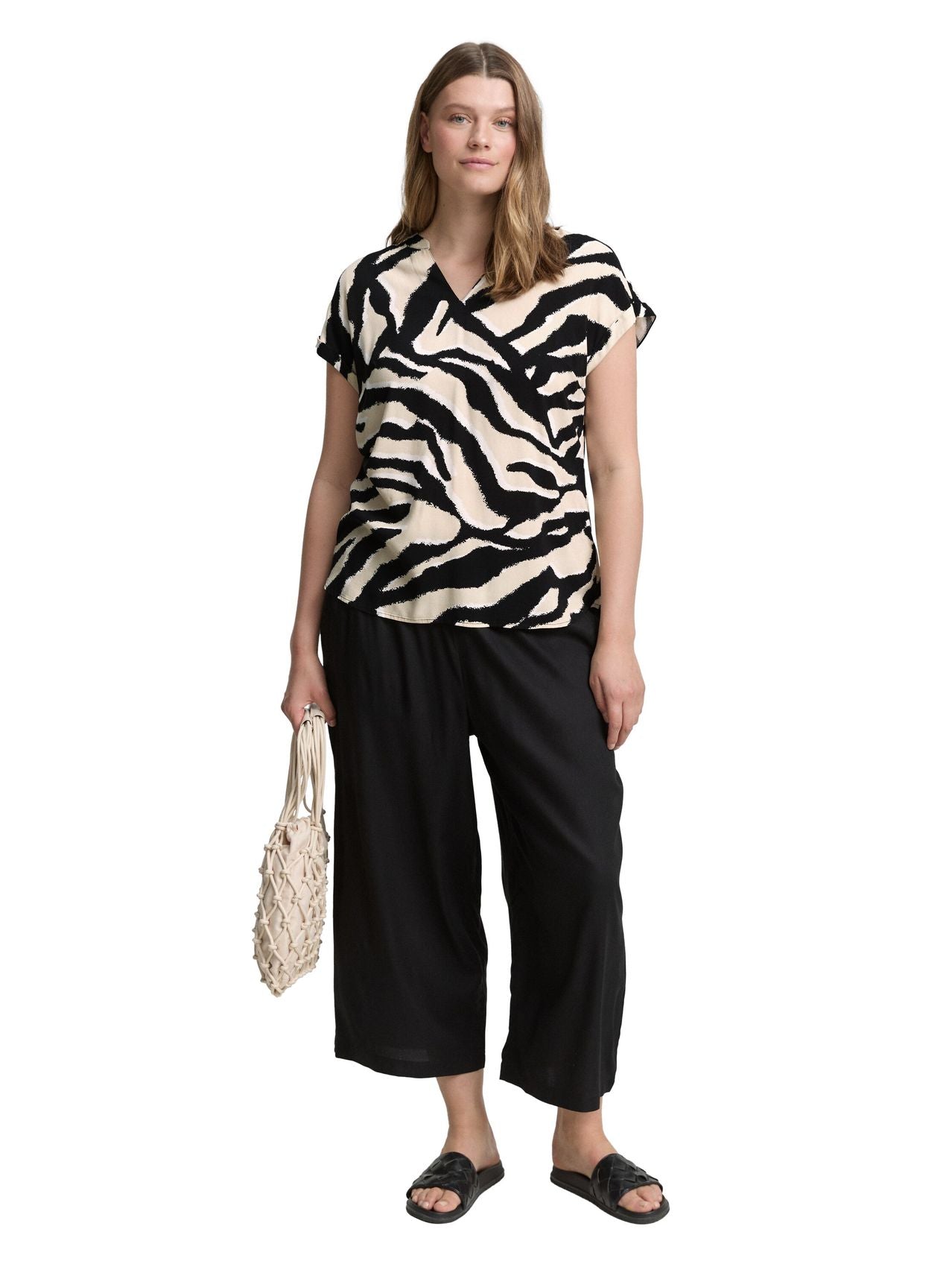 TOM TAILOR Plus Size - Loose Fit Bluse