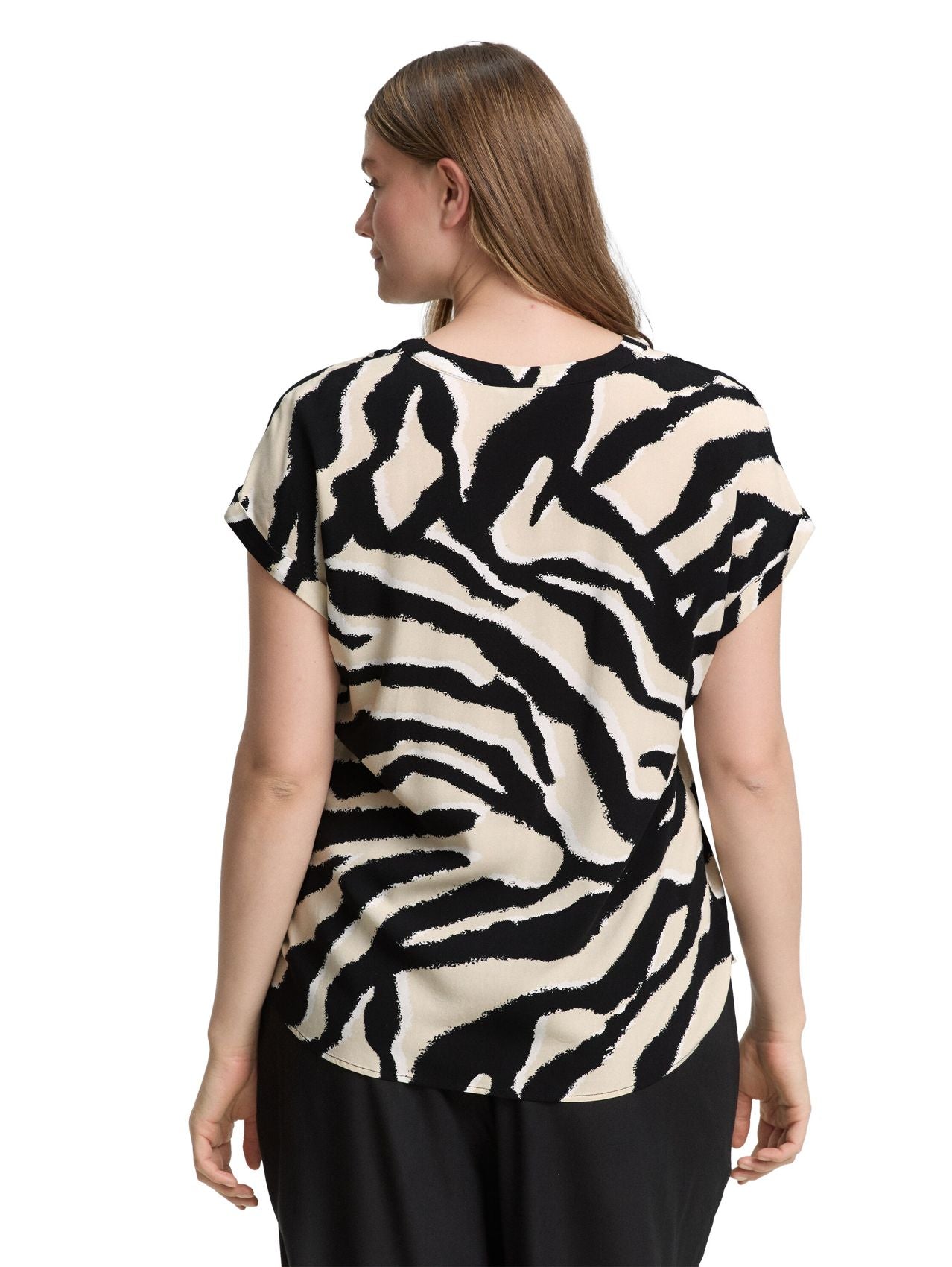 TOM TAILOR Plus Size - Loose Fit Bluse