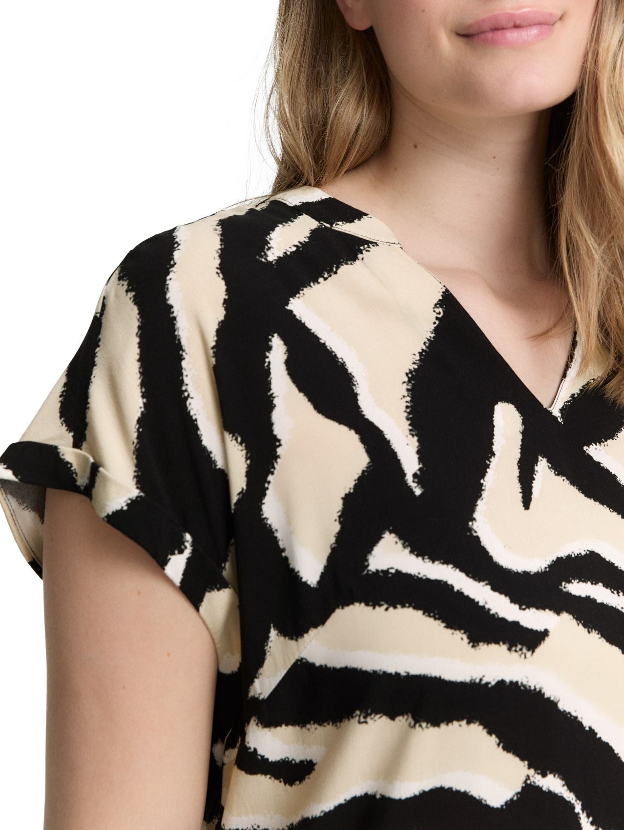 TOM TAILOR Plus Size - Loose Fit Bluse