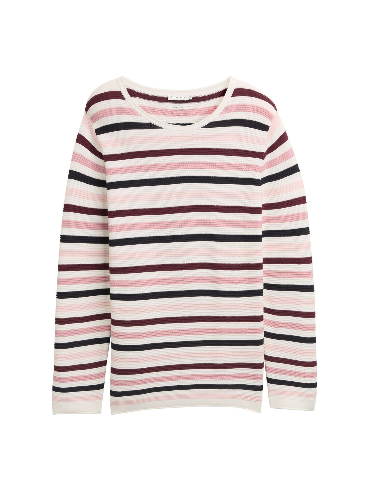 TOM TAILOR Plus Size - Strickpullover aus Bio-Baumwolle 48