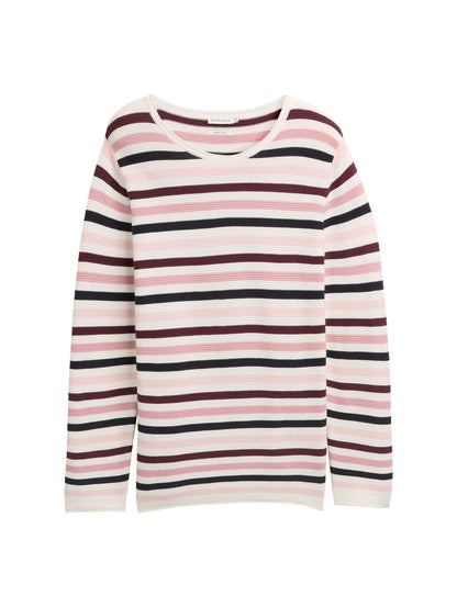 TOM TAILOR Plus Size - Strickpullover aus Bio-Baumwolle 48