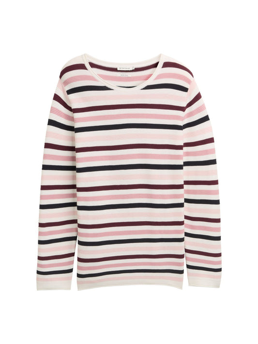 TOM TAILOR Plus Size - Strickpullover aus Bio-Baumwolle 48