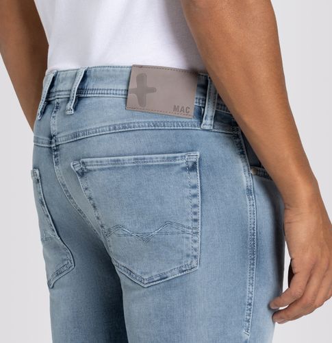 MAC MAC JEANS - Jogn Bermuda, Light Sweat Denim