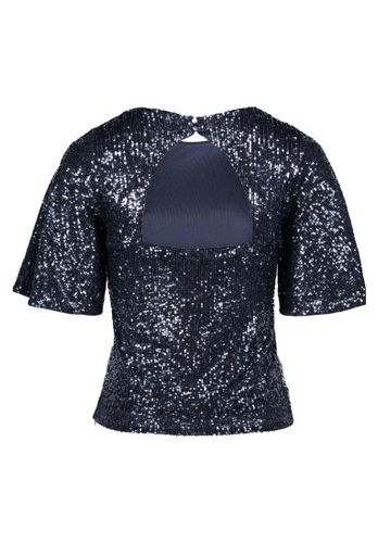 VERA MONT Pailletten-Bluse