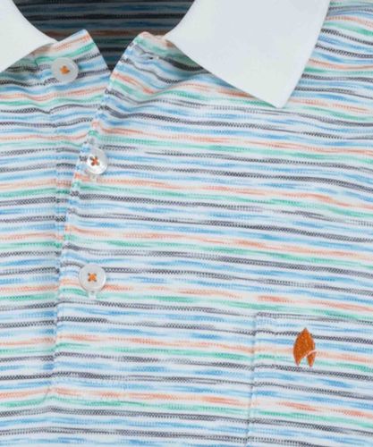 Softknit-Polo gestreift