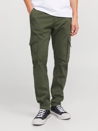 JACK & JONES JACK&JONES JPSTPAUL FLAKE CARGO OLIVE NIGHT NOOS