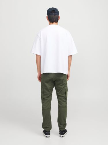 JACK & JONES JACK&JONES JPSTPAUL FLAKE CARGO OLIVE NIGHT NOOS