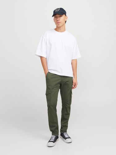 JACK & JONES JACK&JONES JPSTPAUL FLAKE CARGO OLIVE NIGHT NOOS
