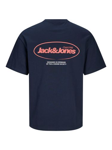 JACK & JONES JJEBRADLEY GRAPHIC TEE SS O-NECK SN PLS