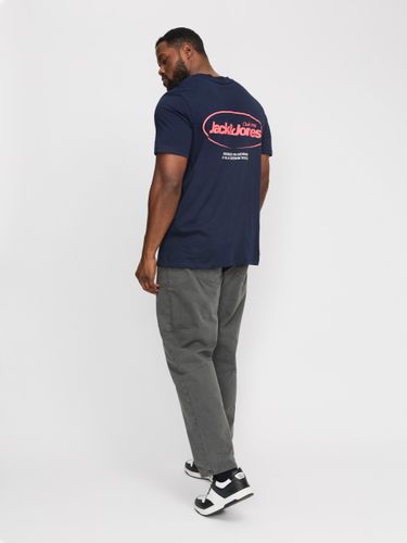 JACK & JONES JJEBRADLEY GRAPHIC TEE SS O-NECK SN PLS