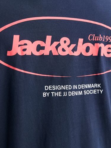 JACK & JONES JJEBRADLEY GRAPHIC TEE SS O-NECK SN PLS