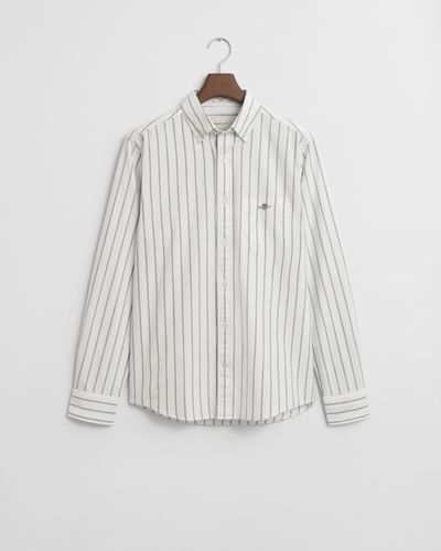 GANT Regular Fit Classic Oxford-Hemd mit Streifen XL