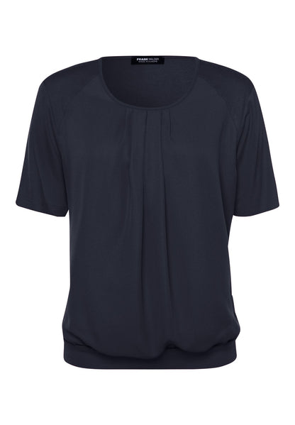 FRANK WALDER Blusenshirt NOS im Materialmix 46