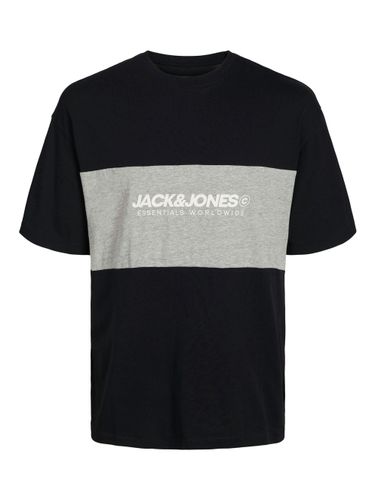 JACK & JONES JJELEGACY BLOCKING TEE SS O-NECK NOO PLS