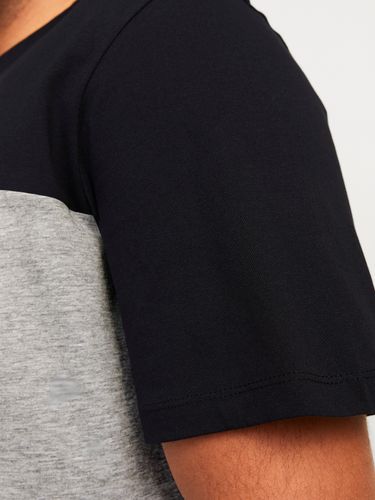JACK & JONES JJELEGACY BLOCKING TEE SS O-NECK NOO PLS