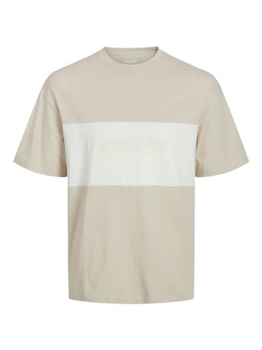 JACK & JONES JJELEGACY BLOCKING TEE SS O-NECK NOO PLS EU4XL US2XL