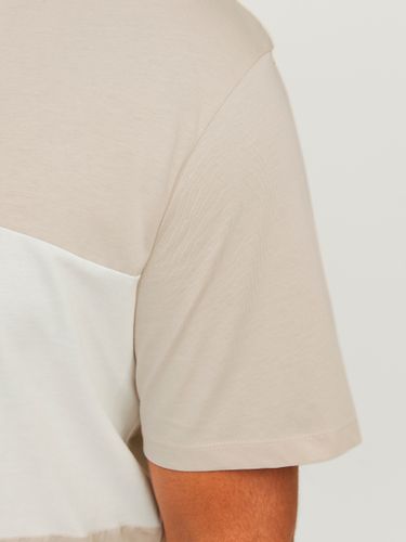 JACK & JONES JJELEGACY BLOCKING TEE SS O-NECK NOO PLS