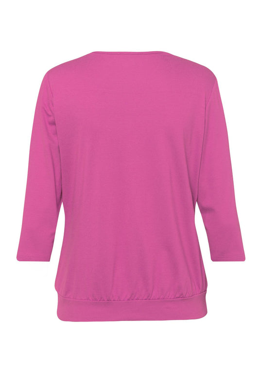 FRANK WALDER Blusenshirt NOS mit doppeltem Vorderteil